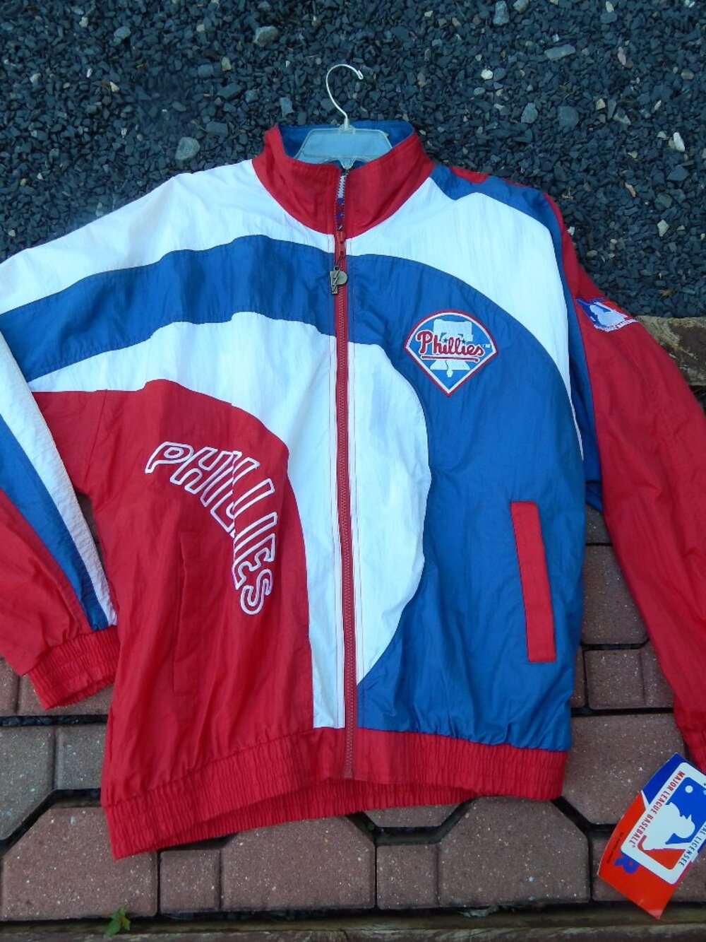 Vintage Pro Player Philadelphia Phillies 1990's Jacket Large Daniel Young *****